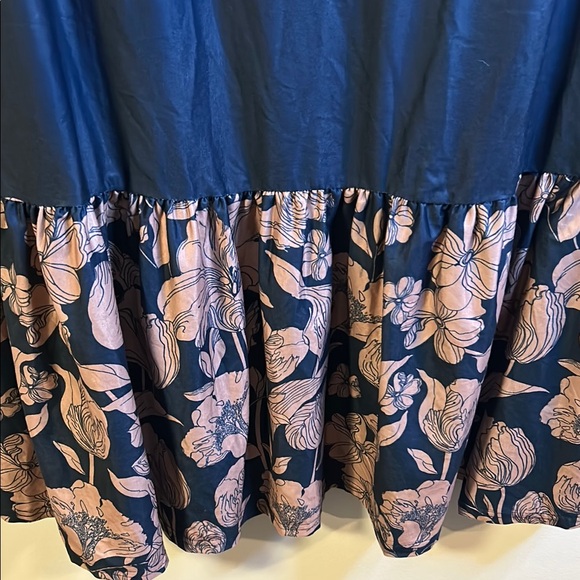 Reborn Blue/Brownish Short Sleeve Maxi Sundress - Picture 9 of 16